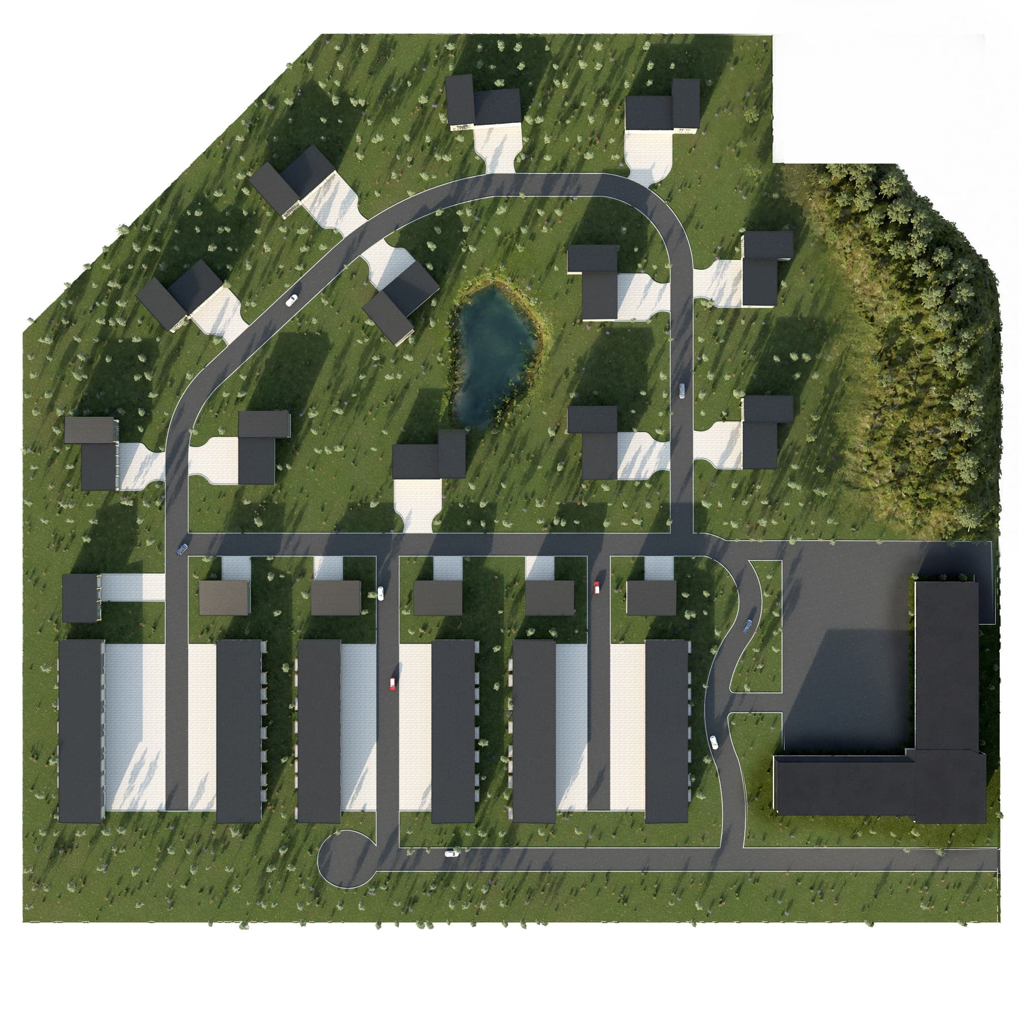 APEX 1 site plan, top view